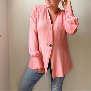 Something Navy pink blazer